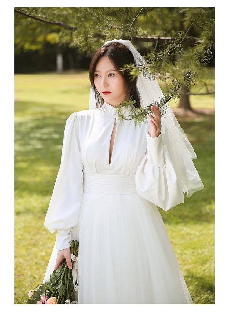 楽天市場】ウェディングドレス ロングドレス Aラインドレス チュール