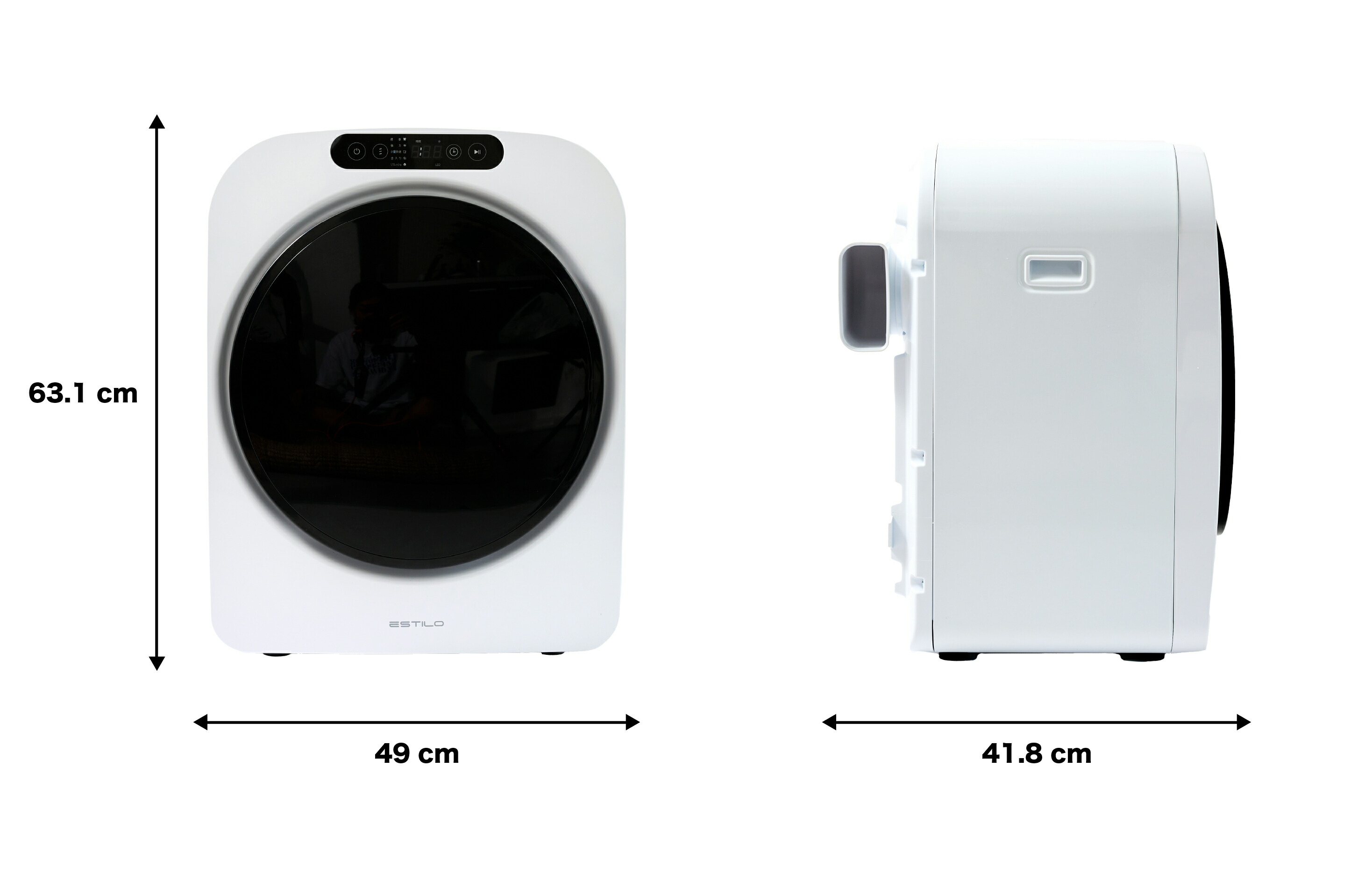 楽天市場】エスティロ ESTILO 小型 衣類乾燥機 乾燥機 工事不要 簡単