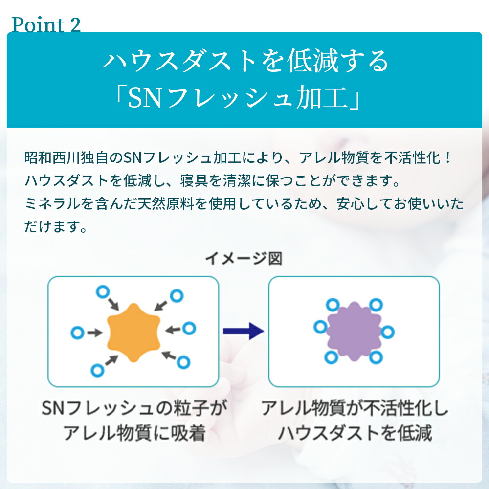 楽天市場】【P10倍 ※3/11 1:59迄】昭和西川公式 SNフレッシュプロ 掛け