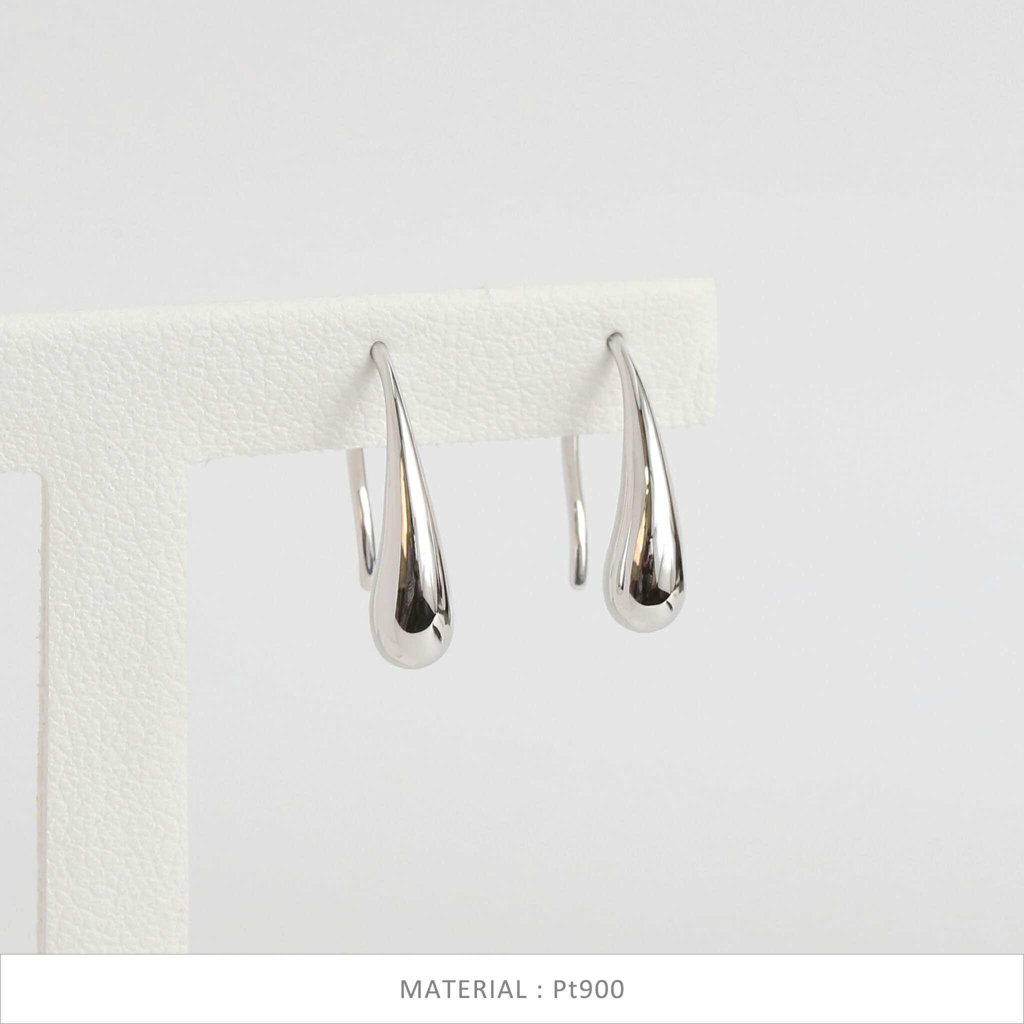 楽天市場】【Drop Hook Pierce】 K10/K18/Pt900 雫 モチーフ 地金