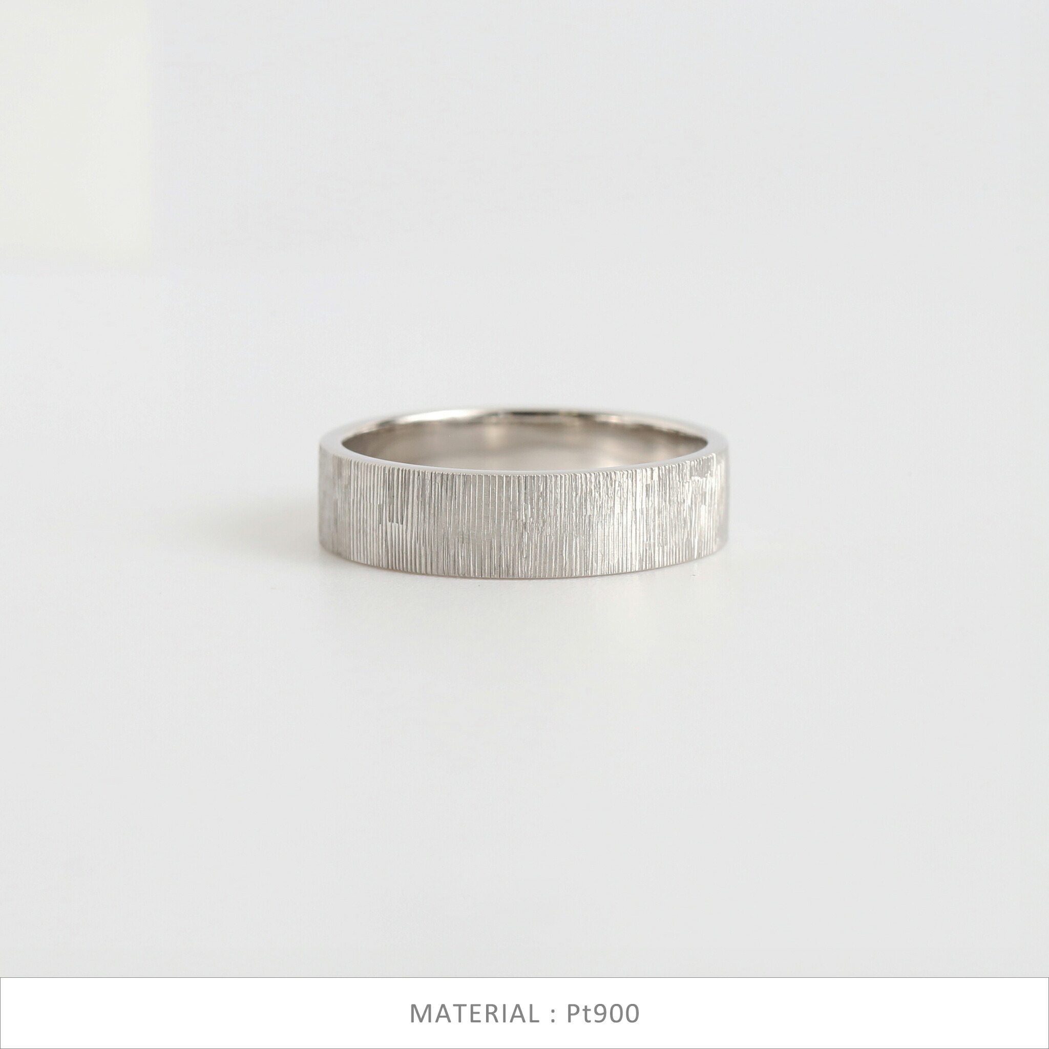 楽天市場】【Tree Ring / Wide】 K10/K18/Pt900 ヘアライン 平打ち