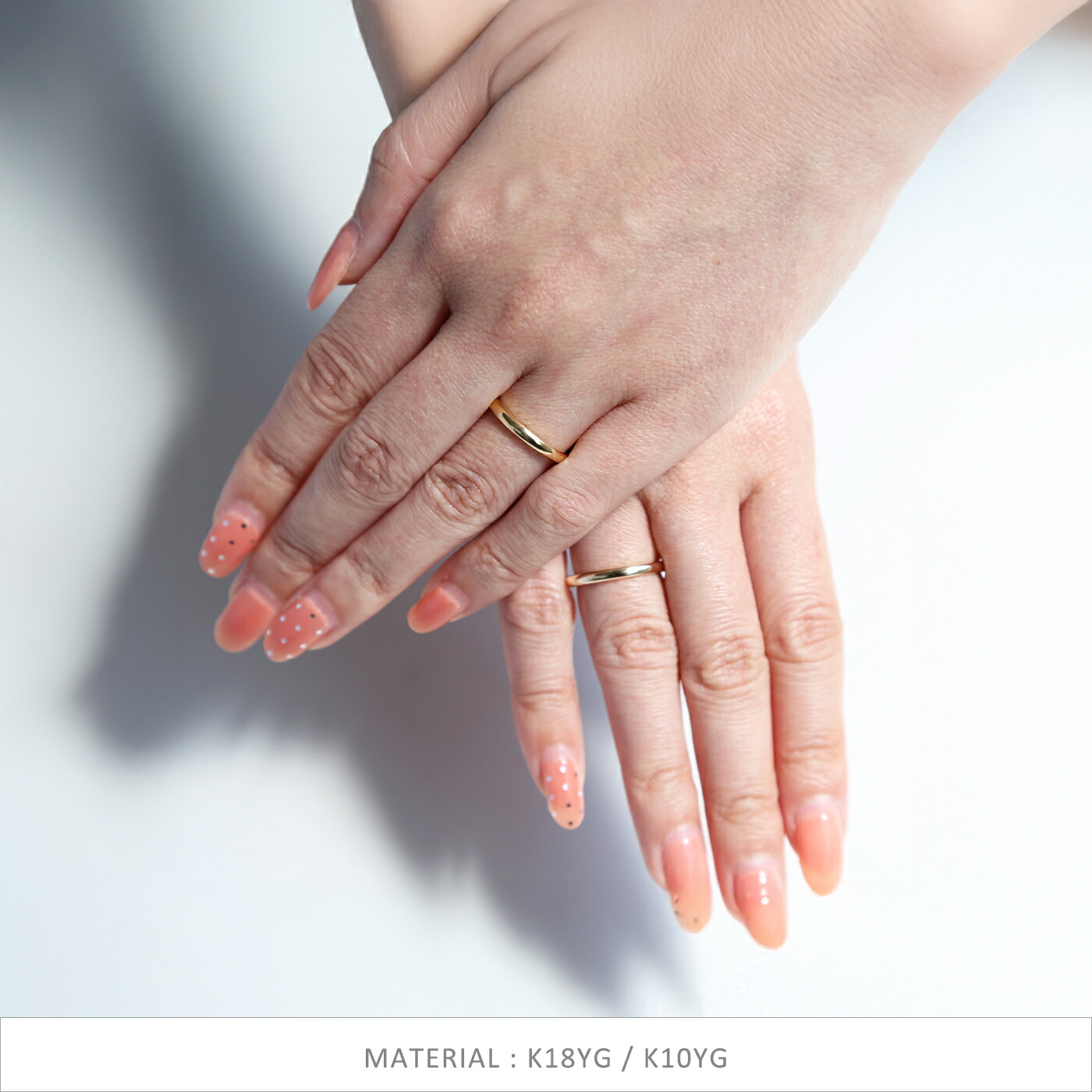 楽天市場】【Tree Ring / Slender】 K10/K18/Pt900 平打ち 地金