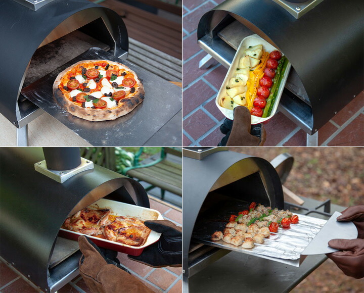 楽天市場】【ピザ窯】【アウトドア】「ポータブルピザオーブン KABUTO