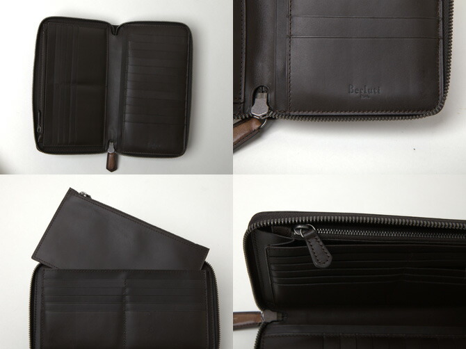 楽天市場】ベルルッティ 財布 Berluti TECK テック レザー ロング