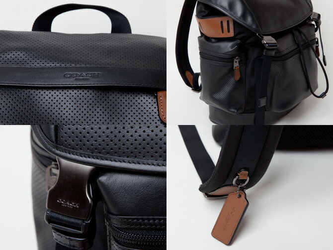 楽天市場】コーチ COACH メンズ バッグ リュック トレックパック パー