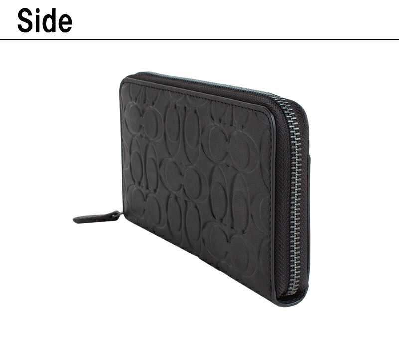 楽天市場】コーチ COACH ラウンドファスナー長財布 エンボスド