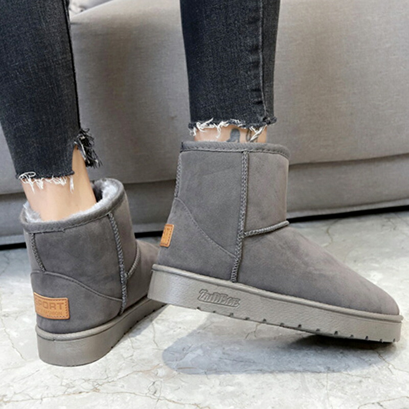 楽天市場】 フェイクムートン ムートンブーツ ショートブーツ もこもこ