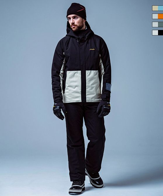 楽天市場】スキーウェア メンズ フェニックス（カラーブラック）（上下