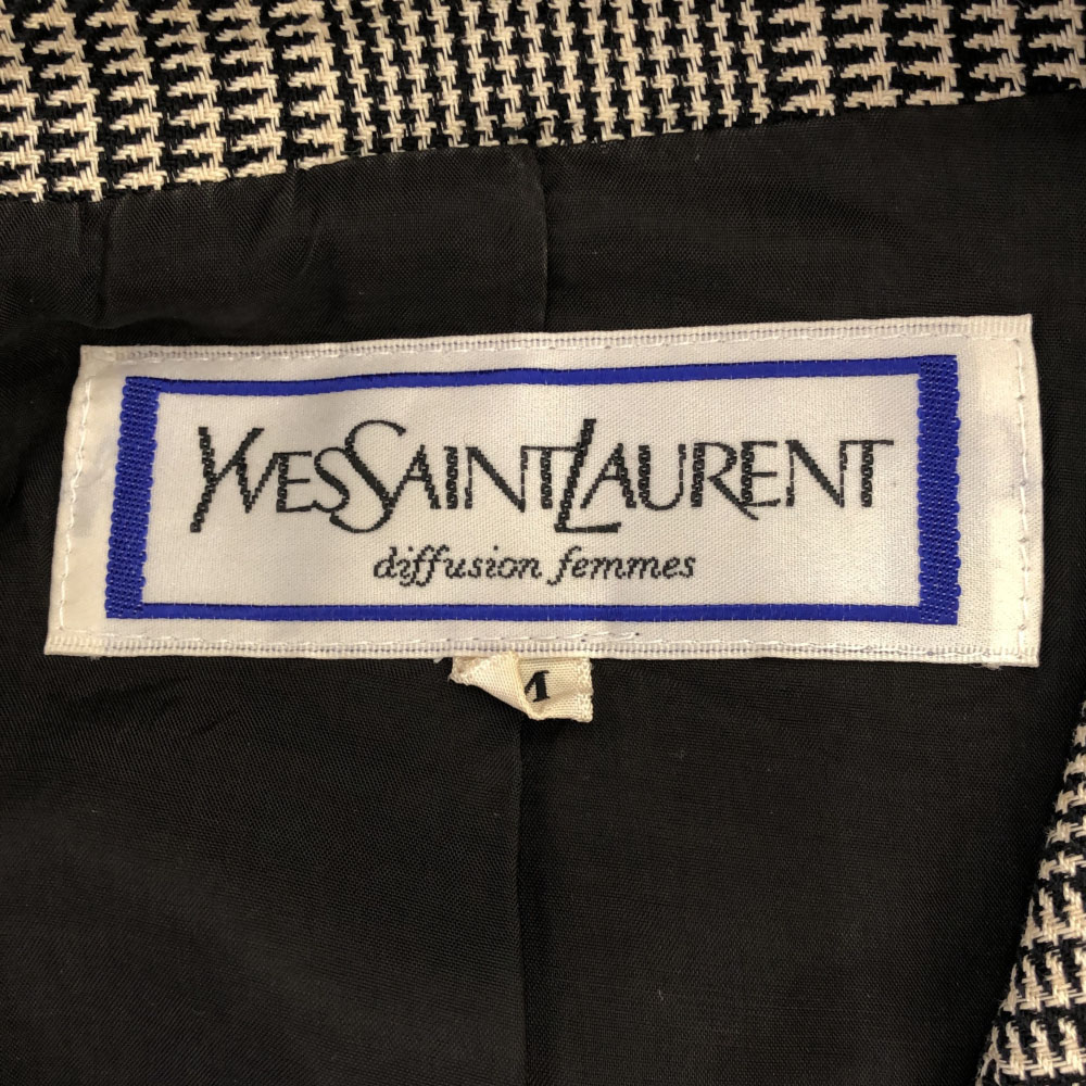 楽天市場】古着 YVES SAINT LAURENT イヴサンローラン 90s シルク
