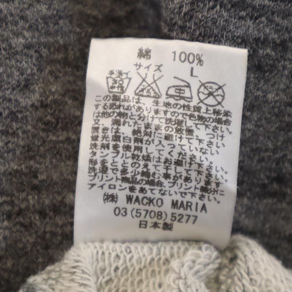 楽天市場】古着 WACKO MARIA ワコマリア 日本製 バックプリント 長袖