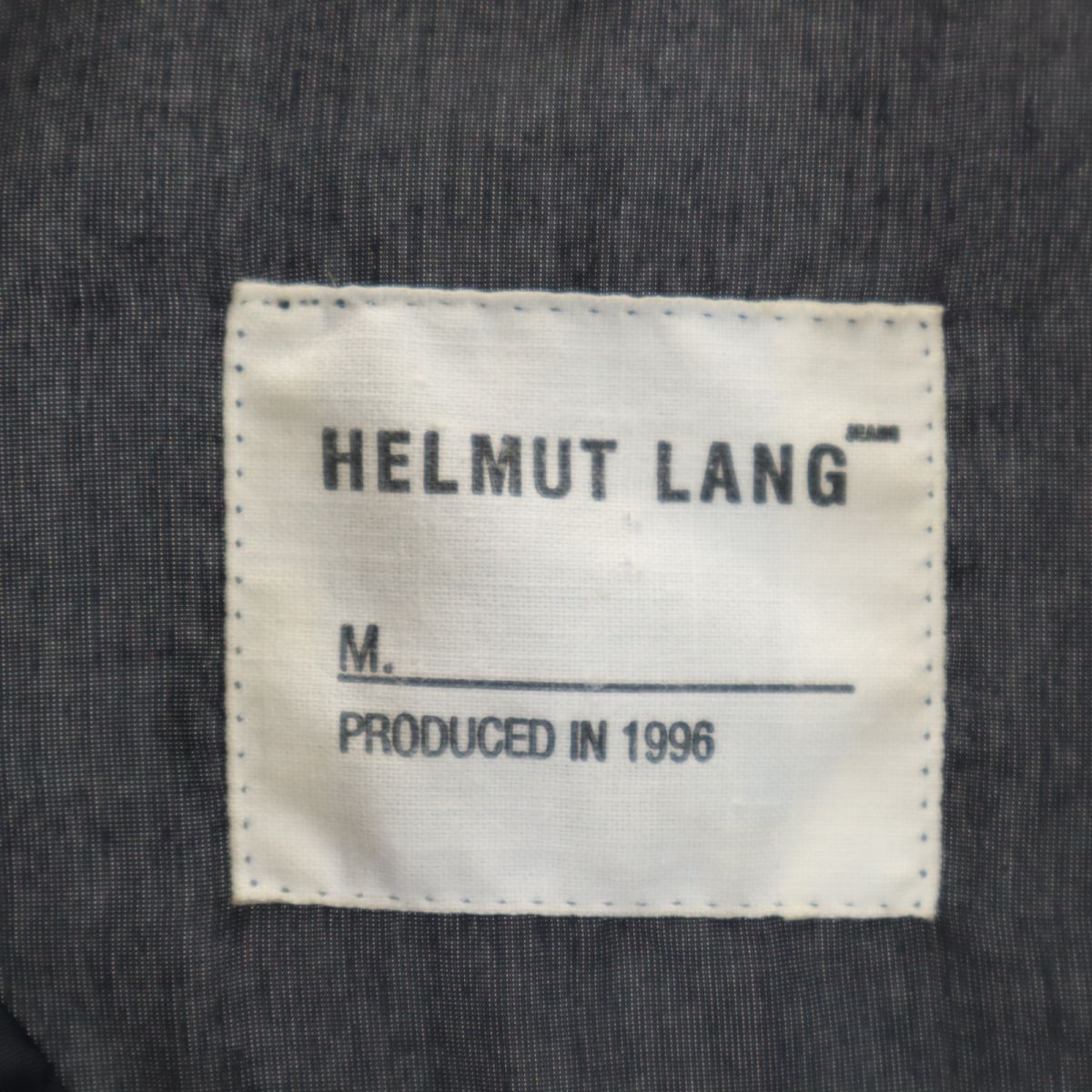 楽天市場】ヘルムートラング 90s 本人期 GTRタグ 長袖 シャツ 46