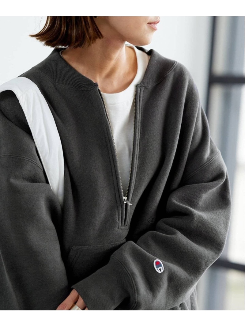 楽天市場】≪追加≫Champion/チャンピオン 別注ハーフZIPリバース