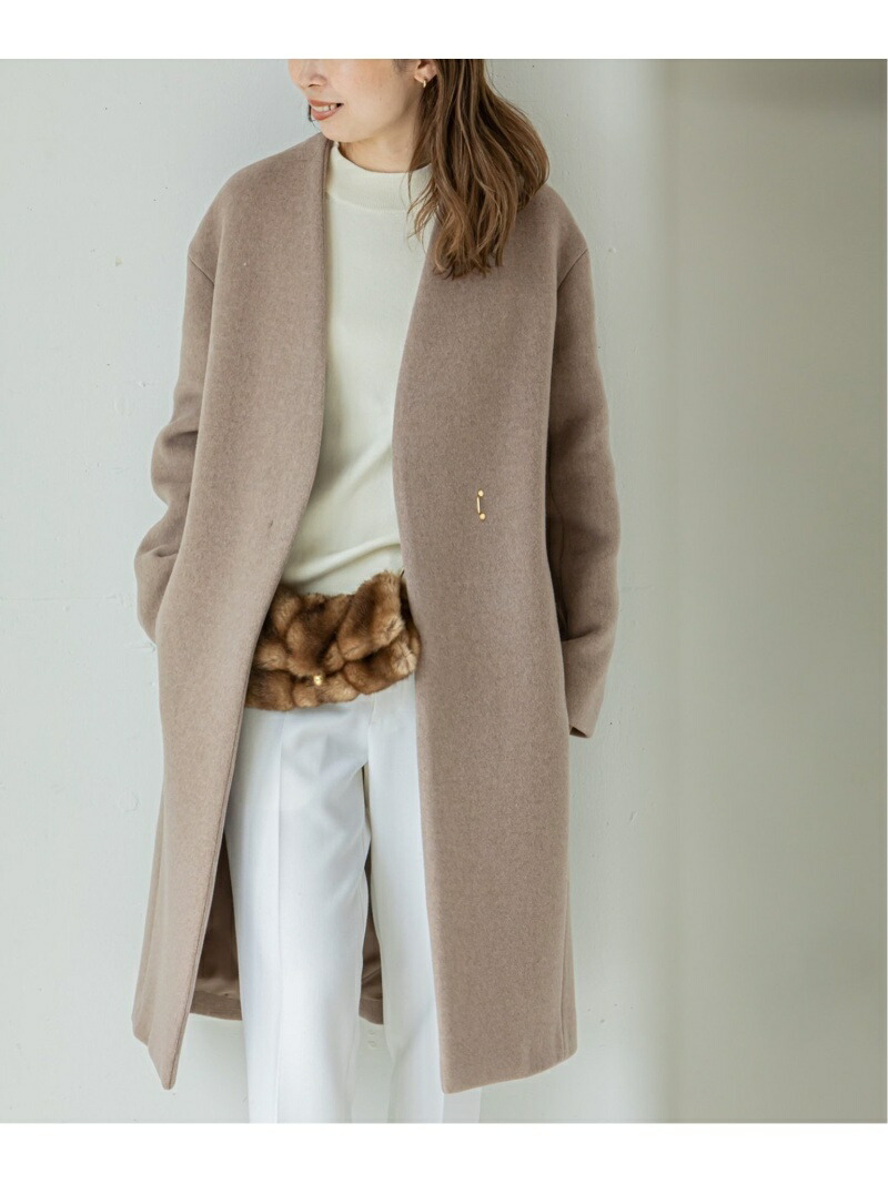 楽天市場】【SALE／50%OFF】MTRウールカシミヤ Vカラーコート NOBLE