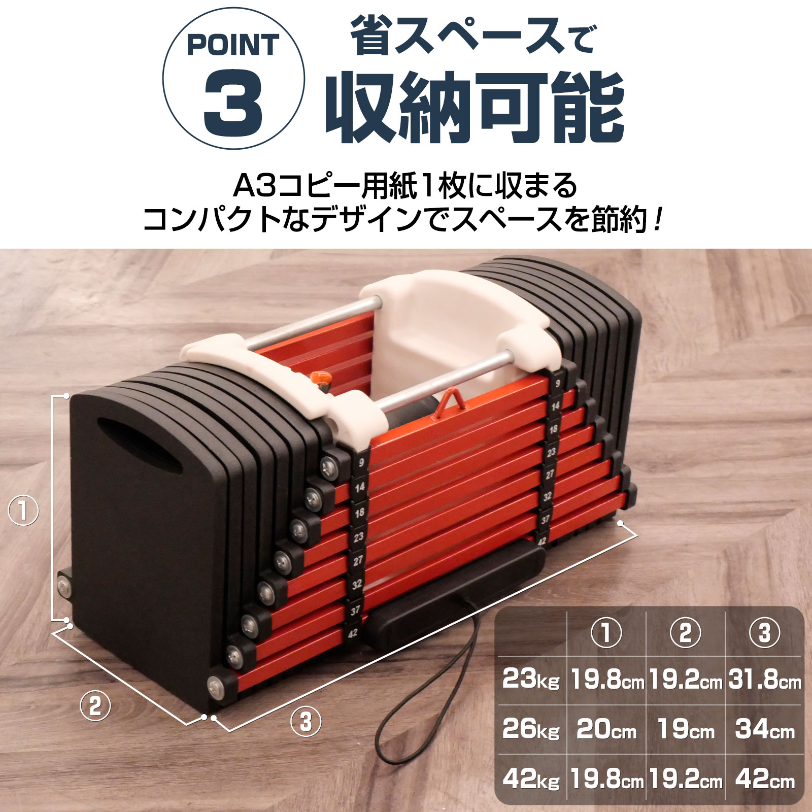 楽天市場】【☆最大300円OFFcp！】可変式 ダンベル ブロックダンベル