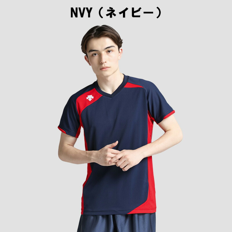 楽天市場】デサント メンズ バレーボール シャツ DSS4720B バレー 半袖