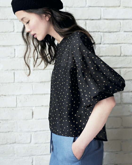 楽天市場】バルーンスリーブブラウス 型紙 S M L LLサイズ【ブティック