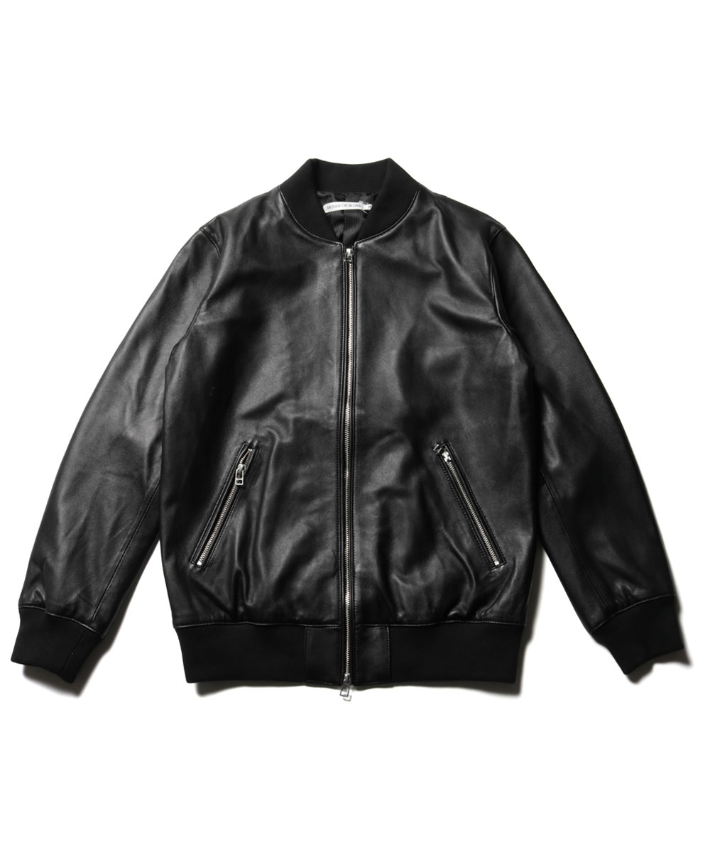 楽天市場】ジャケット メンズ 春 秋 冬 ラムレザー 羊革 本革 シングル