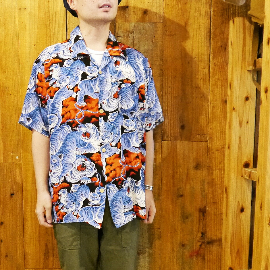 楽天市場】HOUSTON 百虎 アロハシャツ メンズ レディース ヒューストン