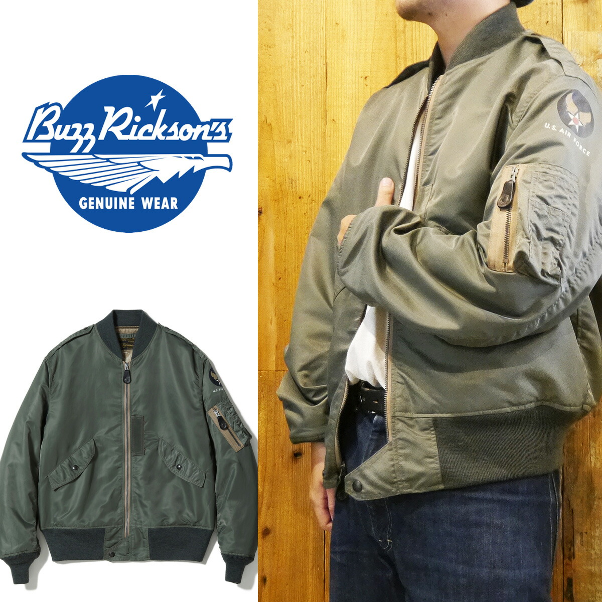 楽天市場】バズリクソンズ L2-B メンズ BUZZ RICKSON'S L2B ミリタリー