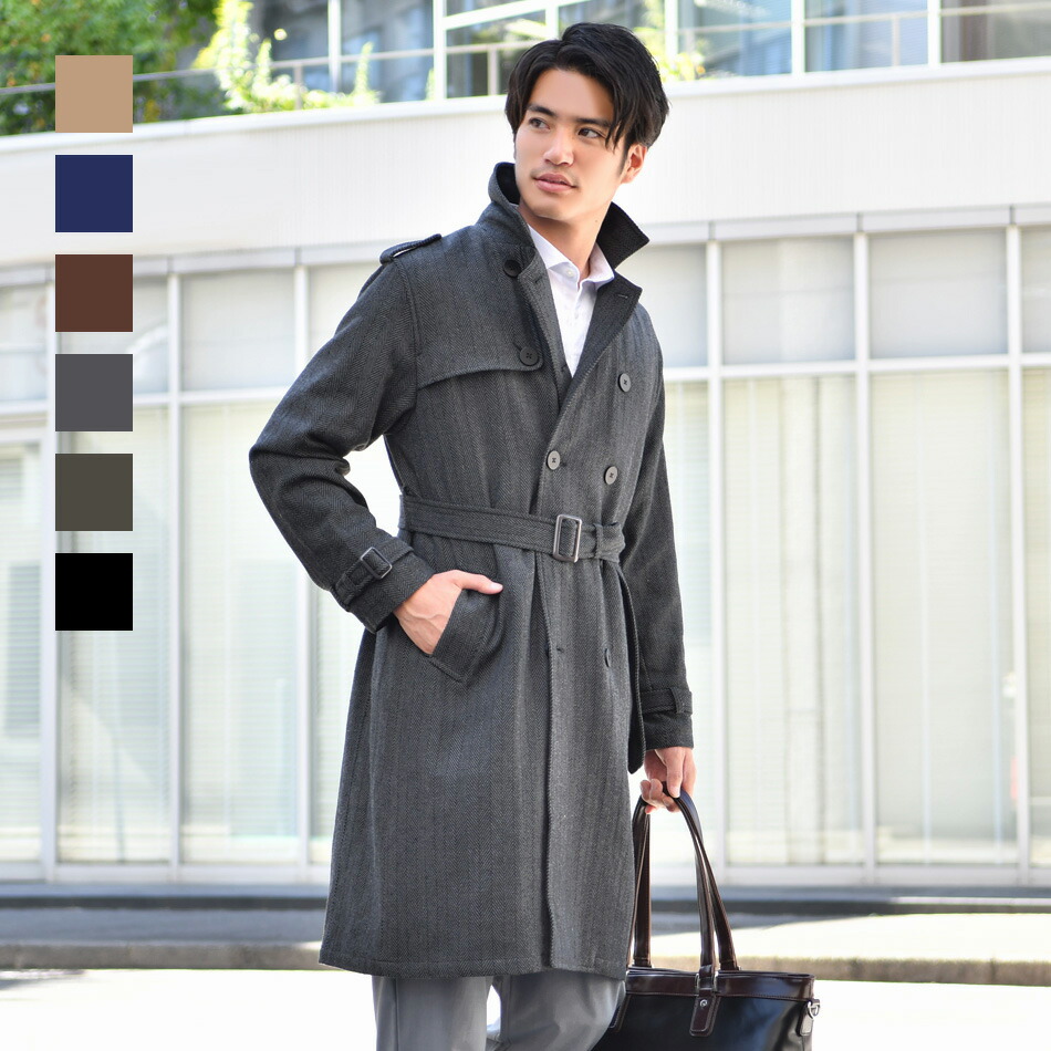 楽天市場】【19,800円→7,990円 スーパーSALE】トレンチコート メンズ