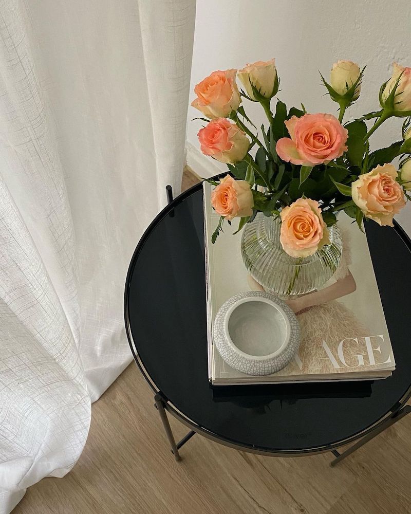 楽天市場】Zuiver サイドテーブル ローテーブル ガラス ブラック 丸