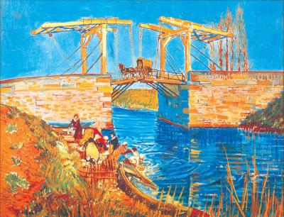 楽天市場】【限定クーポン配布中】 ゴッホ【アルルのはね橋】F6号