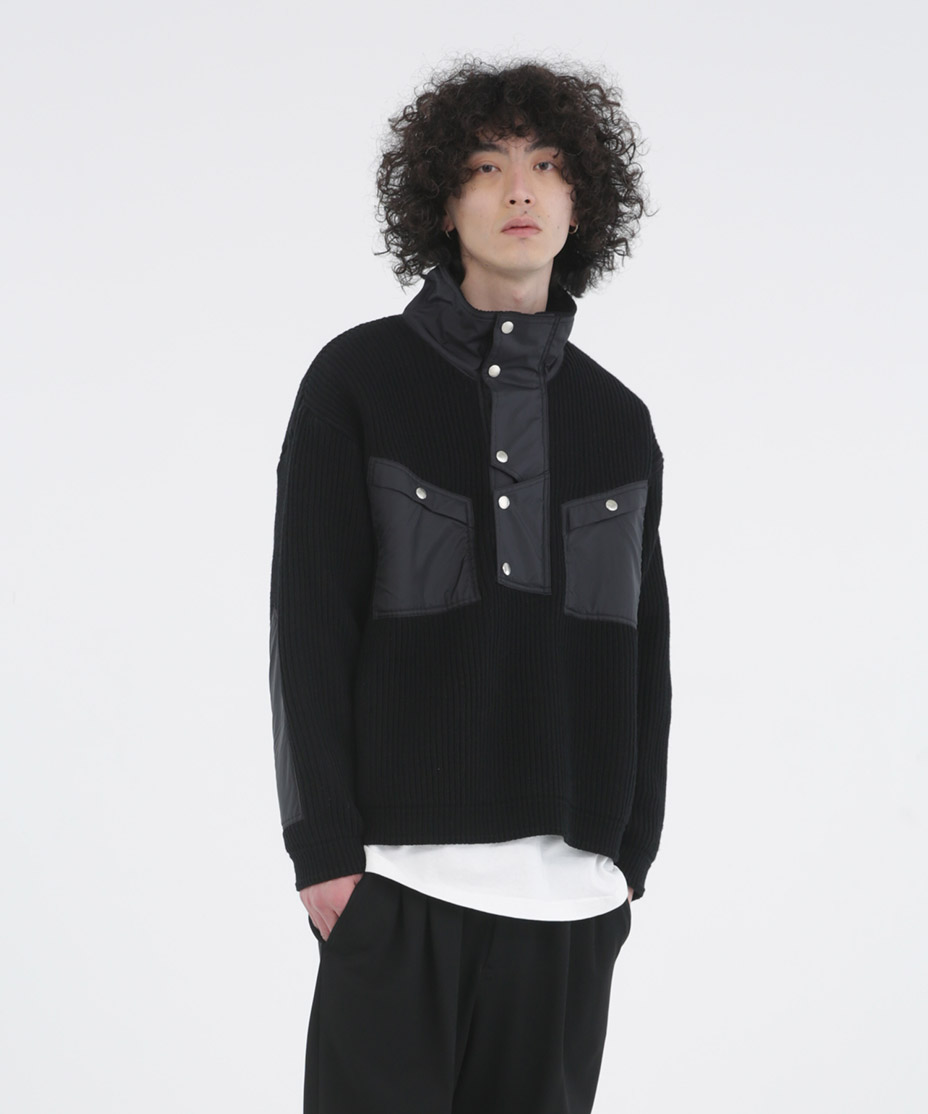 楽天市場】Iroquois イロコイ ブランド ハーフジップ ニット メンズ 異