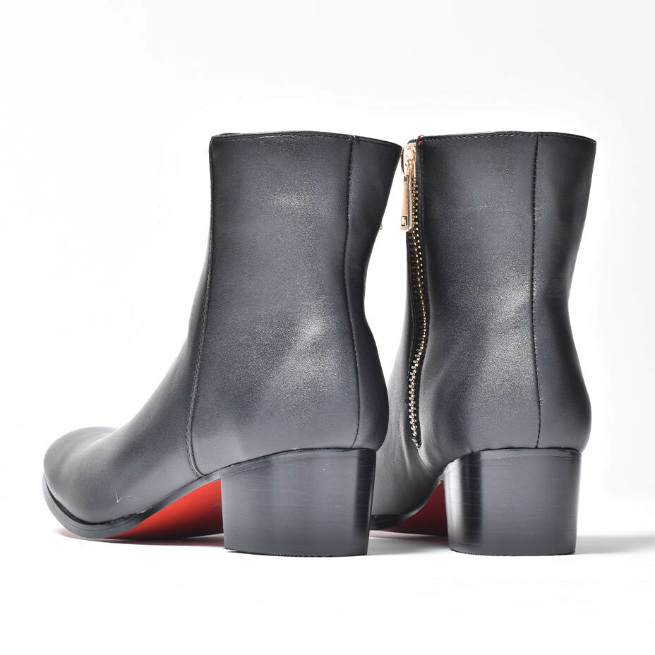 楽天市場】endevice エンデヴァイス ヒールブーツ メンズ ブーツ