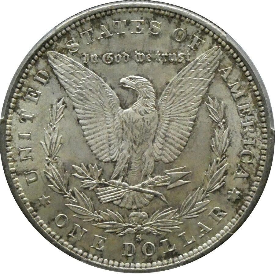 楽天市場】PCGS MS64 アメリカ モルガンダラー モルガン1ドル銀貨
