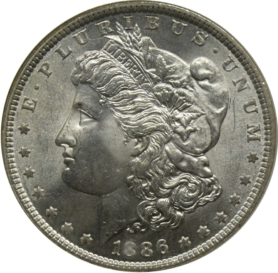 楽天市場】NGC MS64 アメリカ モルガンダラー モルガン1ドル銀貨