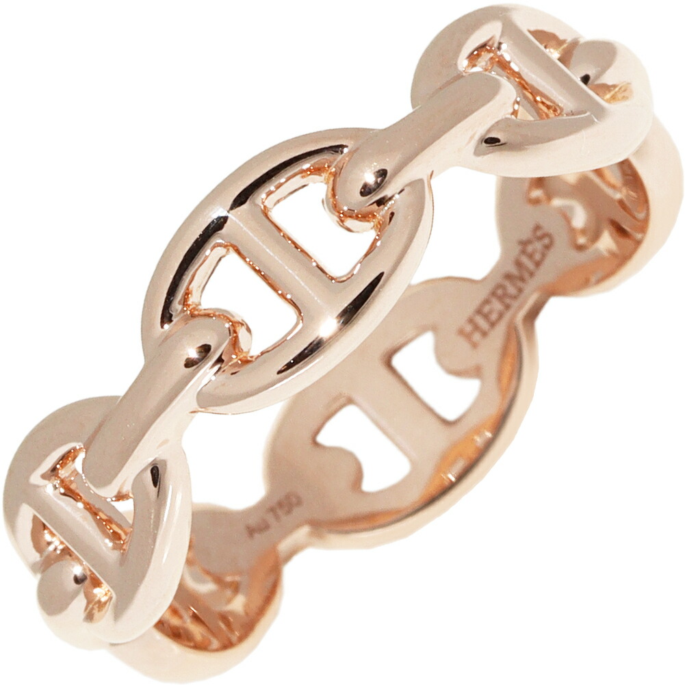 楽天市場】エルメス 指輪 K18PG シェーヌダンクル アンシェネリング PM