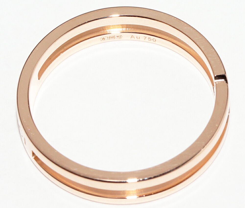 楽天市場】グッチ 指輪 K18PG インフィニティリング 幅4ミリ 日本限定
