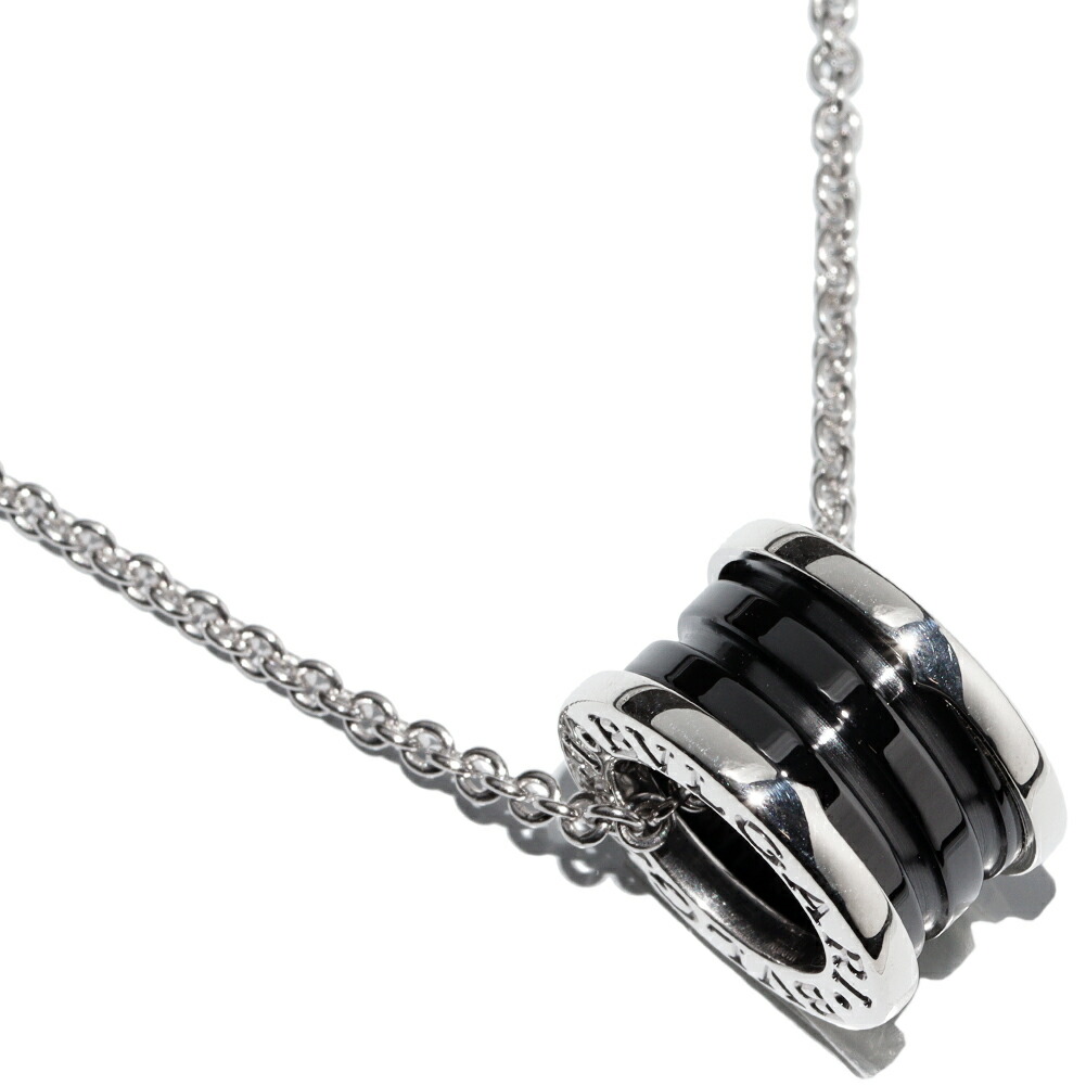 楽天市場】ブルガリ ペンダントネックレス SV ブラックセラミック