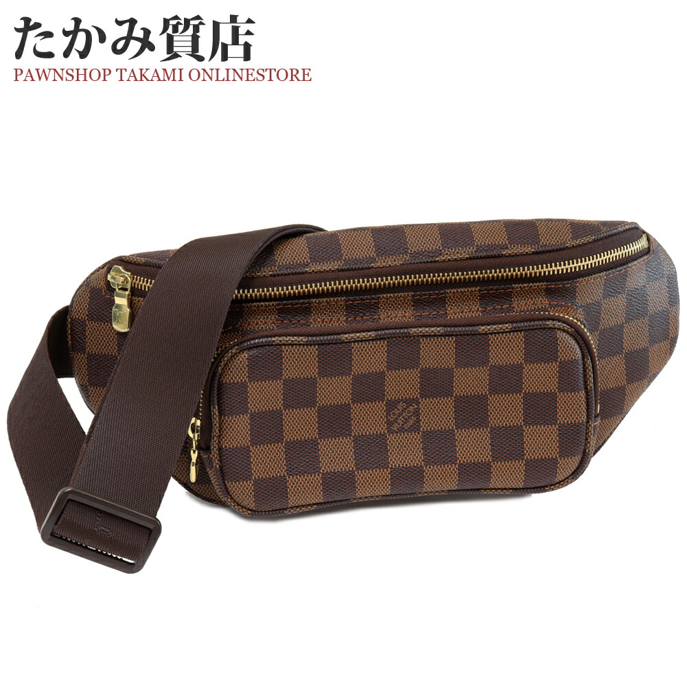 楽天市場】ルイヴィトン ボディバッグ ウエストバッグ ダミエ
