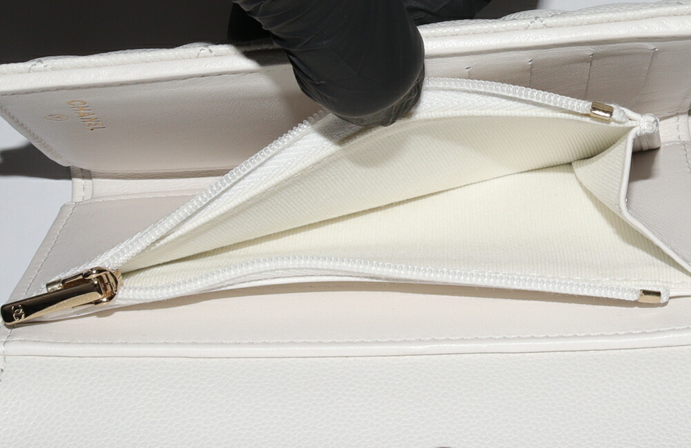 楽天市場】シャネル 二つ折り財布(小銭入れあり) マトラッセ