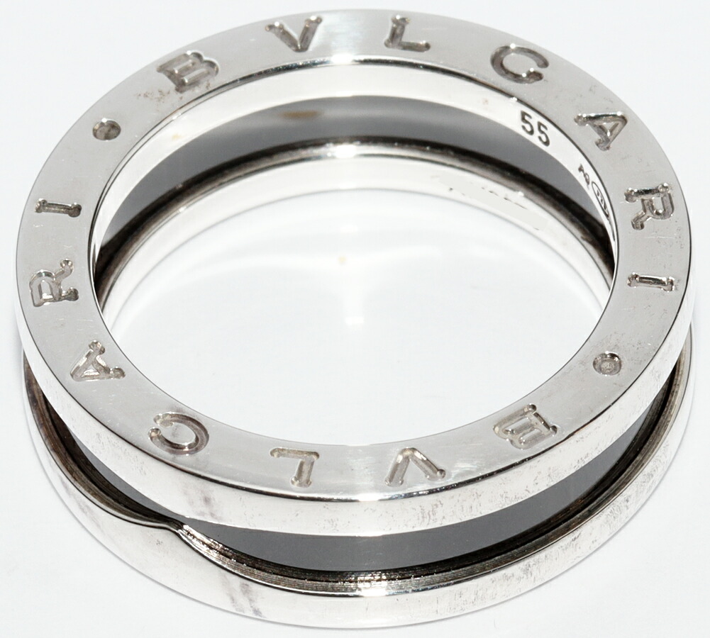 楽天市場】ブルガリ 指輪 SVxブラックセラミック セーブザチルドレン