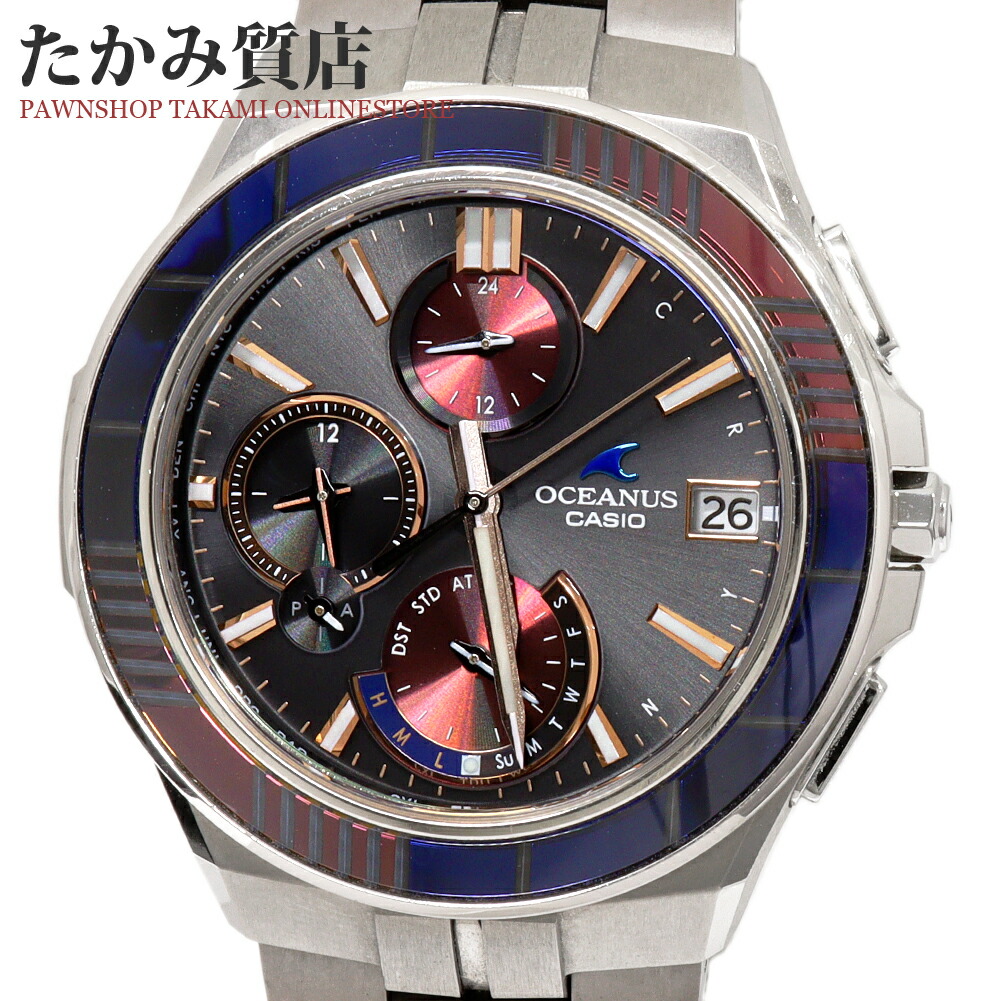 楽天市場】カシオ オシアナス 世界2000本限定 OCW-S5000D-1AJF メンズ