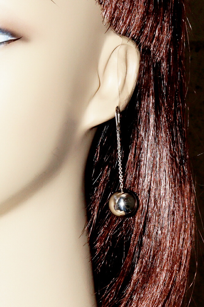 楽天市場】ティファニー ピアス SV ハードウェア ボール フックピアス