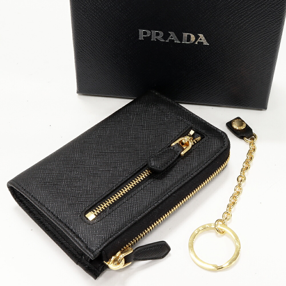 楽天市場】プラダ キーリング付きコインケース フラグメントケース
