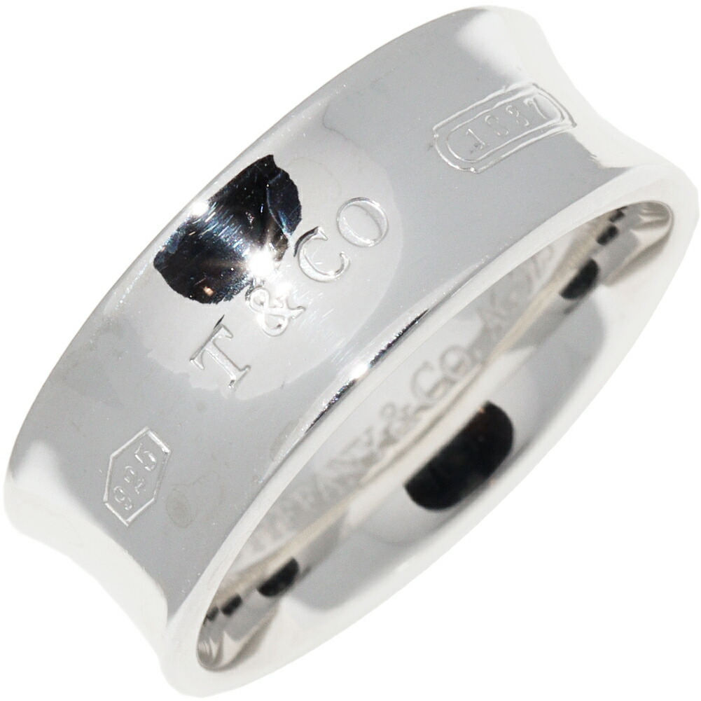 楽天市場】ティファニー 指輪 SV 1837リング ミディアム 幅7ミリ 9号