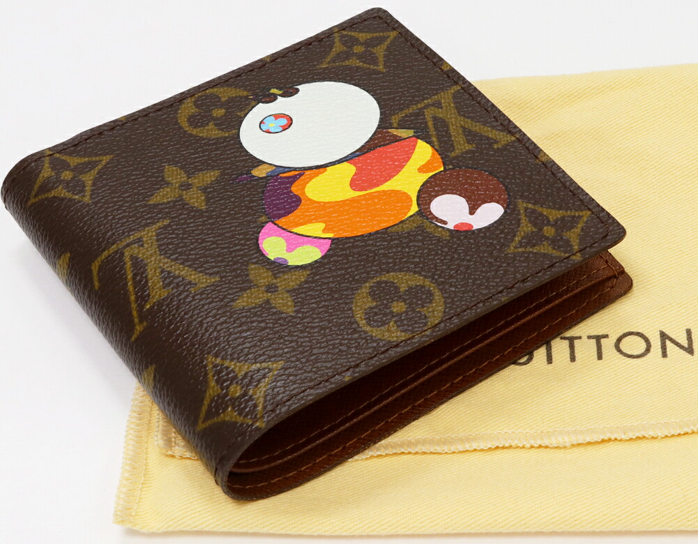 楽天市場】ルイヴィトン 二つ折り財布(小銭入れあり) モノグラムパンダ