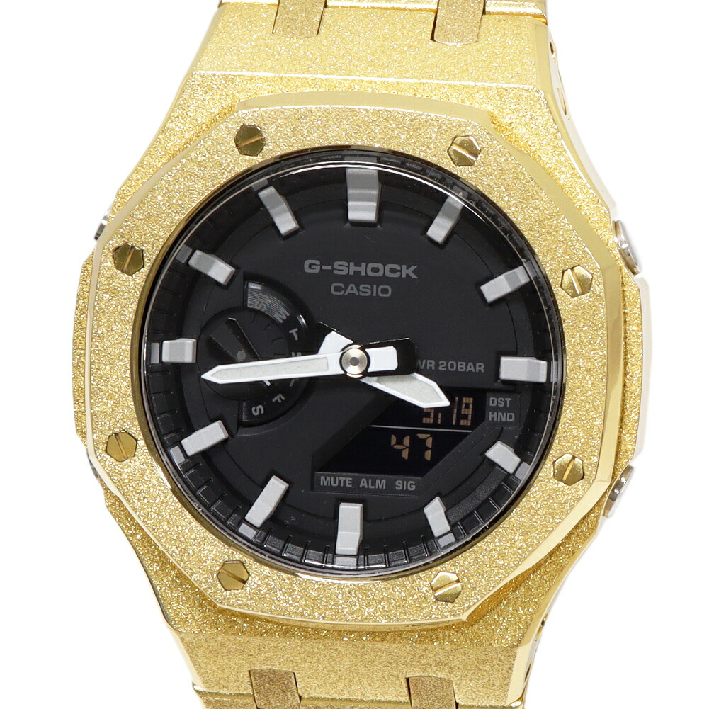 楽天市場】カシオ G-SHOCK(Gショック) フロステッドカスタム GA-2100