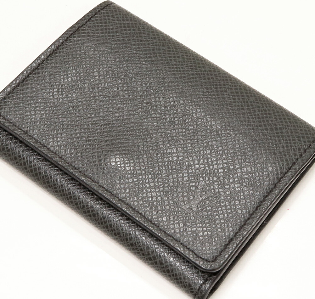 楽天市場】ルイヴィトン 二つ折りカードケース マチ付き名刺入れ