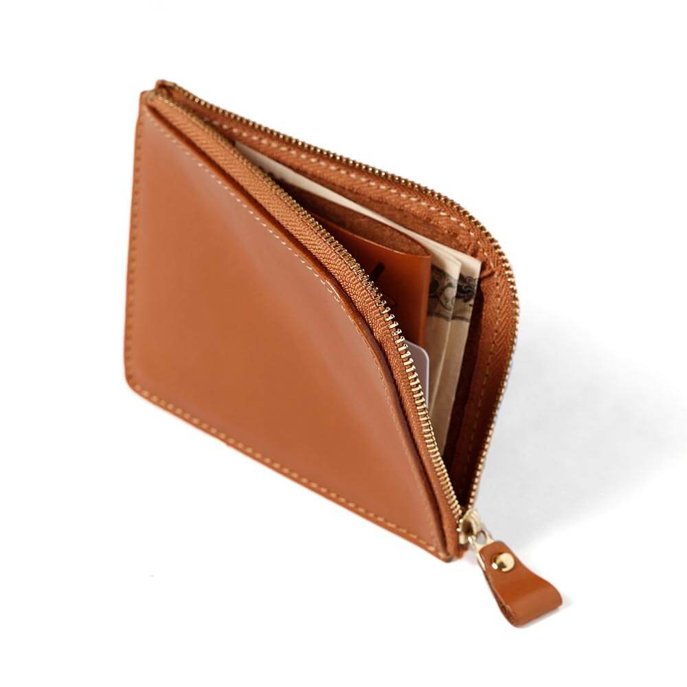 楽天市場】【土屋鞄公式】ナチューラ ヌメ革Lファスナー : 土屋鞄製造