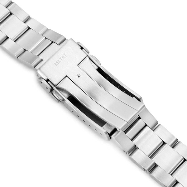 楽天市場】20mm メタル時計バンド ステンレススチール オイスターU