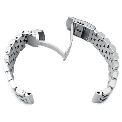 楽天市場】20mm メタル時計バンド ステンレススチール スーパー