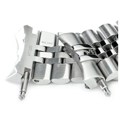 楽天市場】22mm メタル時計バンド ステンレススチール ジュビリー