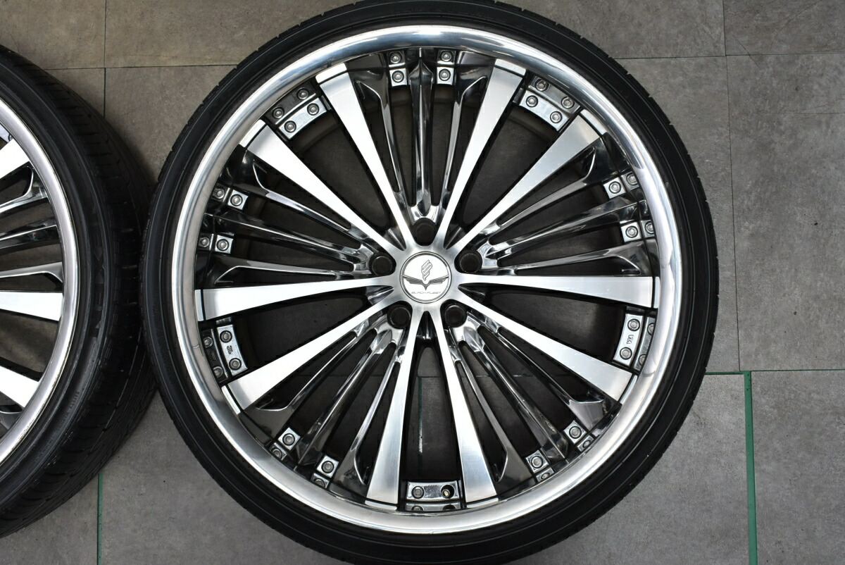 楽天市場】中古 レイズ タイヤホイールセット 4本セット 22インチ 9J +