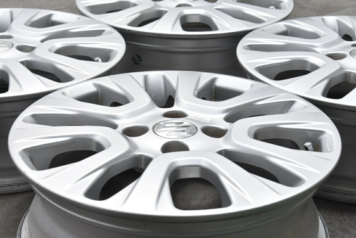 楽天市場】中古 ホイール スズキ 純正 4本セット 15インチ 5J +45 PCD