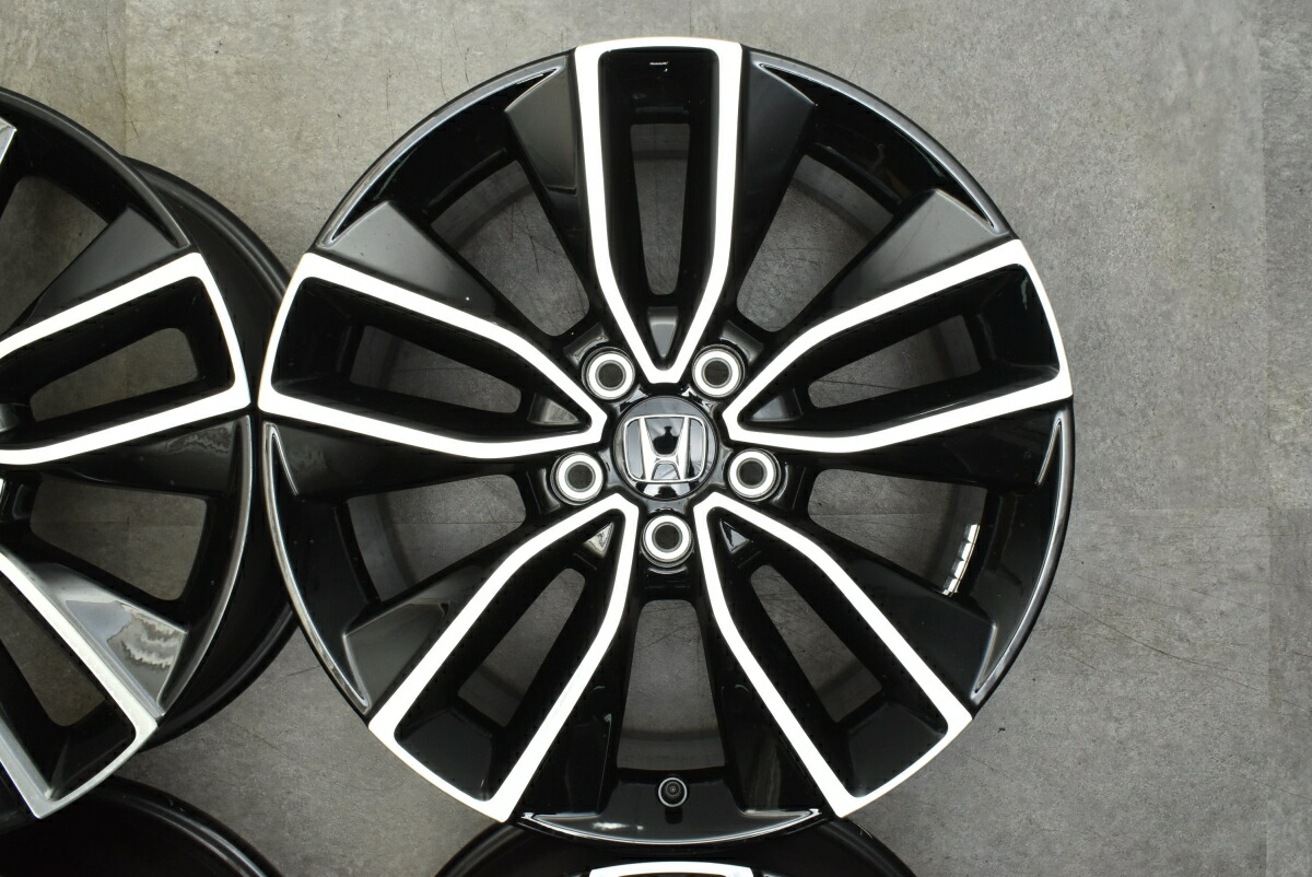 楽天市場】中古 ホイール ホンダ 純正 4本セット 18インチ 7.5J +55